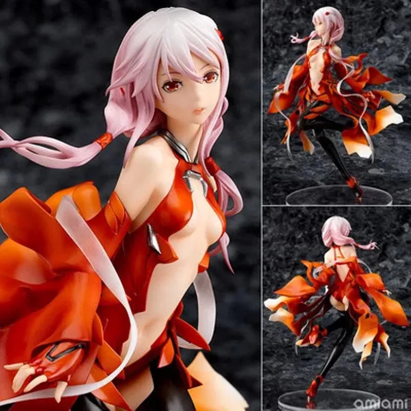 

Японская аниме Guilty Crown Inori Yuzuriha 1/8 весы, окрашенная ПВХ фигурка, куклы 17 см