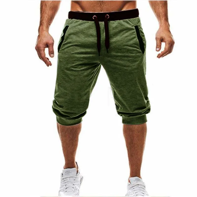 

2019 Summer Brand Mens Jogger Sporting Thin Shorts Men Black Short Pants Male Fitness Gyms Shorts for workout boxing shorts