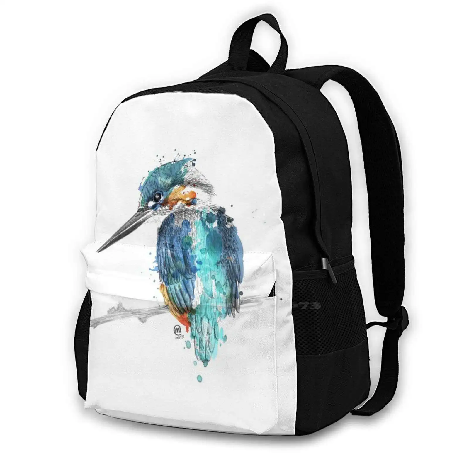 

Акварельные рюкзаки Kingfisher для школы, дорожные сумки для девочек-подростков, карандаш акварельных цветов Kingfisher для летающих акварельных пти...