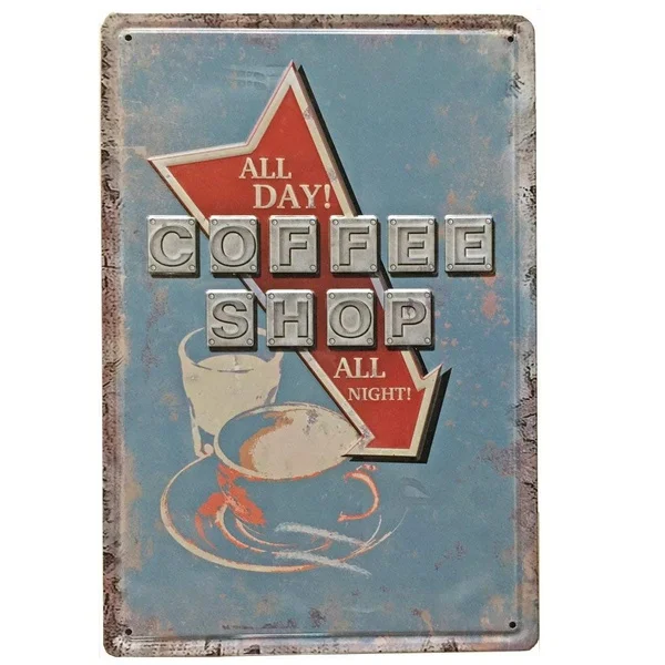 

Fresh BBQ Metal Tin Signs Wall Decor Art 8x12 Inches (20x30cm)