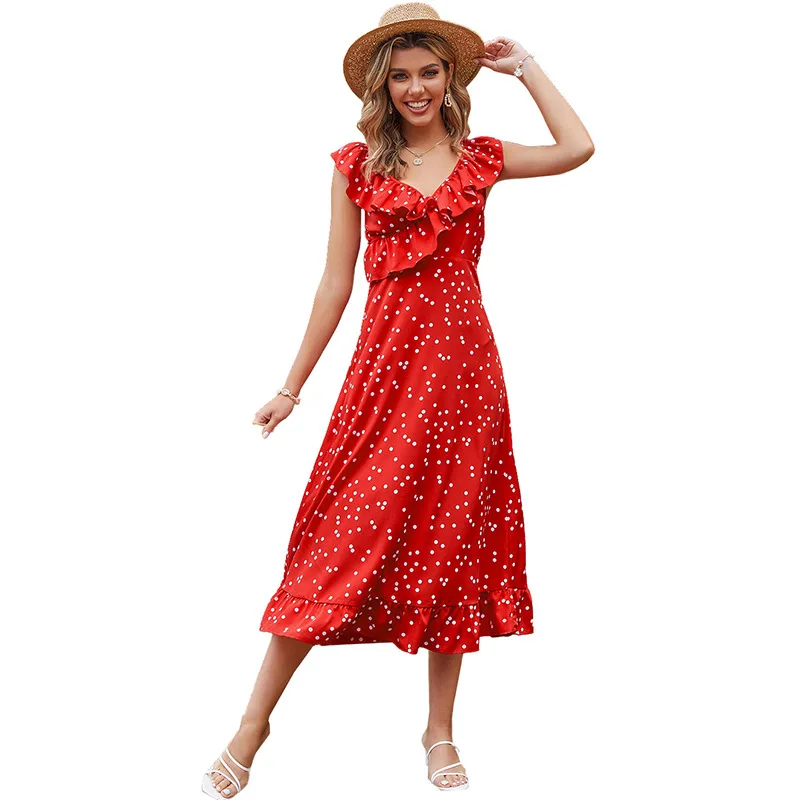 

UETEEY Dresses Dress Woman Maxi Summer Women's 2021 for Clothing Sundress Clothes Casual Evening 2020 Long Bohemian
