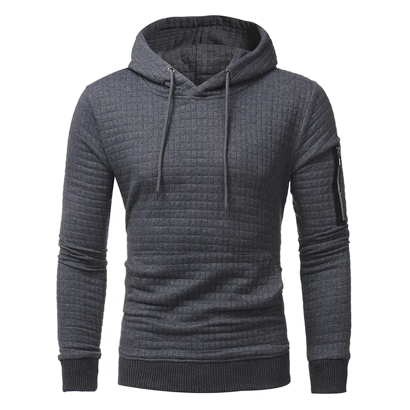 2022 Sweater Men Solid Pullovers New Fashion Men Casual Hooded Sweater Autumn Winter Warm Femme Men Clothes Slim Fit Jumpers