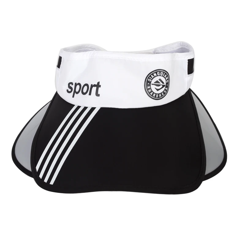 Шляпа Солнцезащитная женская с широкими полями принтом для спорта пляжа защитой