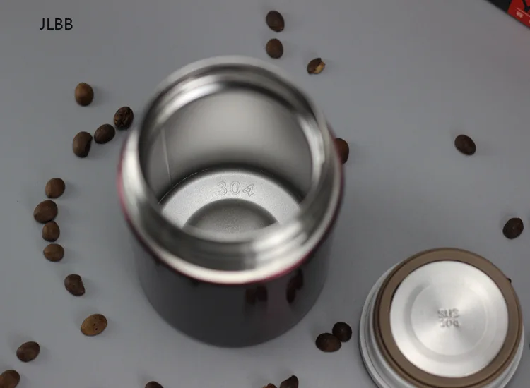 Термос для Еда контейнер с ложкой нержавеющая сталь термос Термокружка тепловой