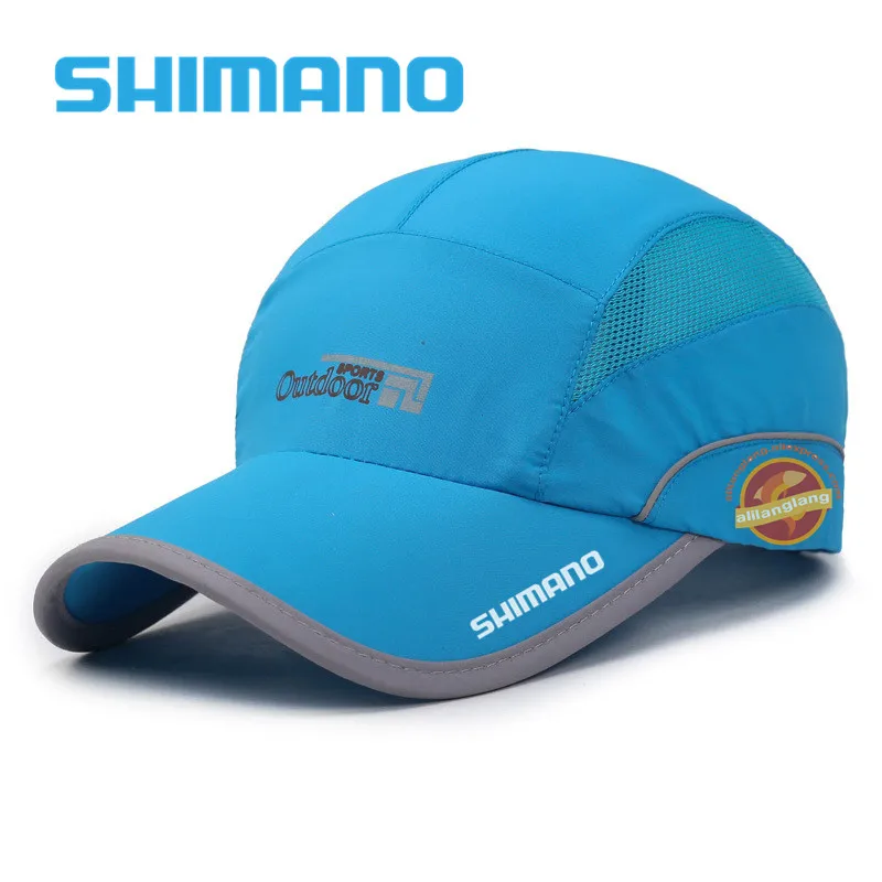 

2021 New Shimano Summer Men's Women Sunbonnet Fishing Hat Printing Outdoor Sun Protection Hiking Cap Riding Hat Quick Dry UV Cap
