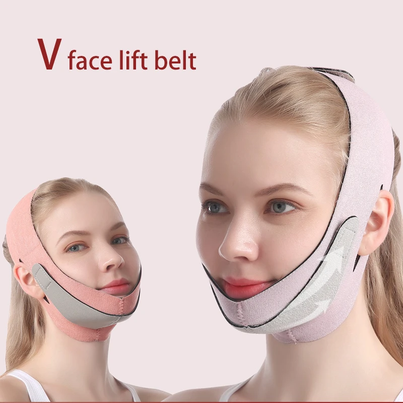 

Face Slimming Bandage V Line Face Shaper Remove Double Chin Cheek Lift Up Belt Facial Massage Strap Anti Wrinkle Band