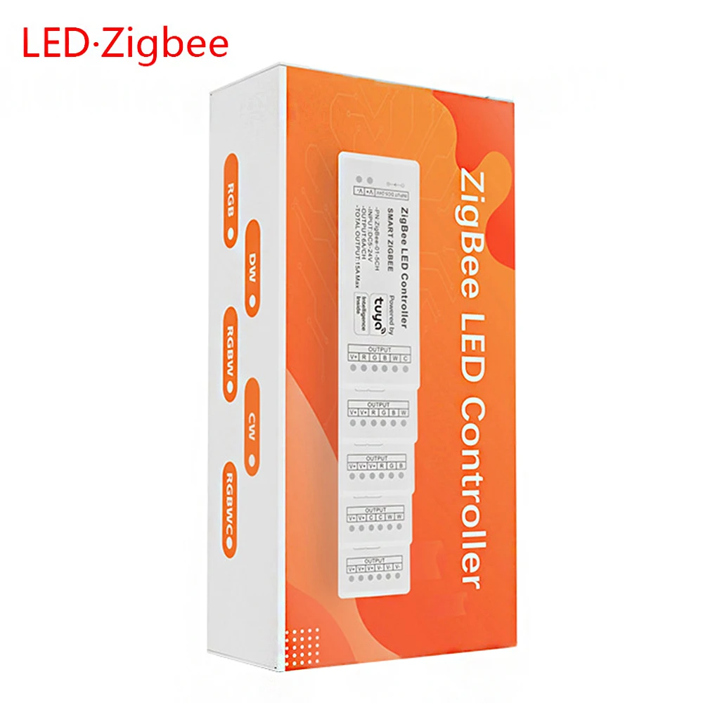 Умный шлюз управления таймером с помощью приложения TUYA Zigbee Одноцветный CCT RGB RGBW +