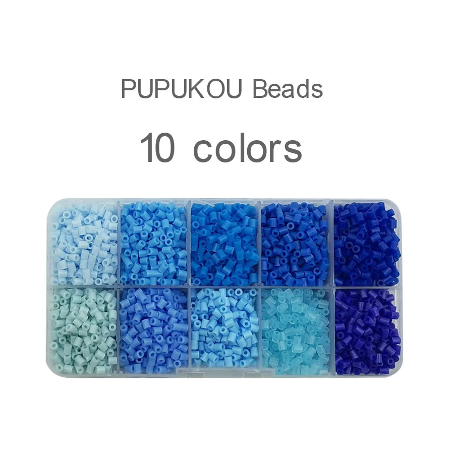 24 цвета/PUPUKOU бусины 2,6 мм мини-бусины 4200 шт DIY игрушка Хама бусины Perler бисер Железный бисер высокое качество подарок