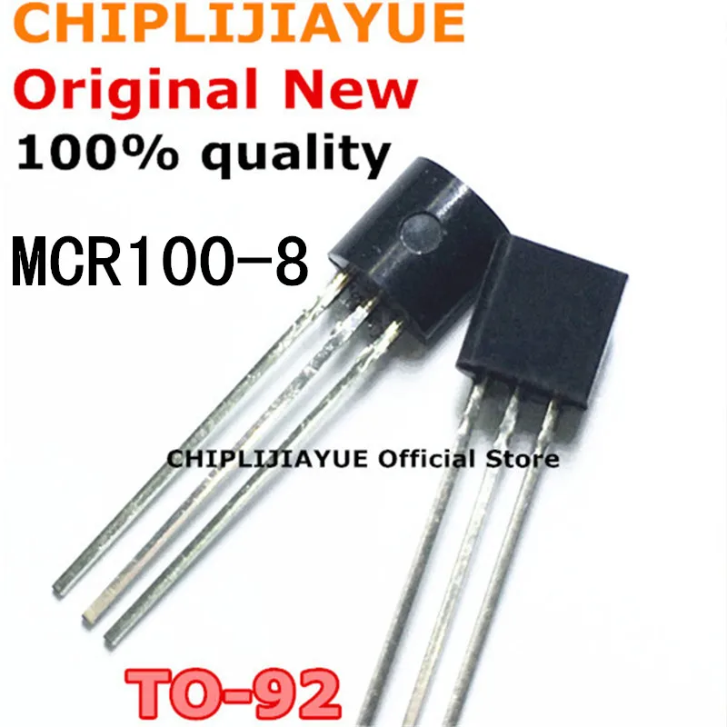 Новый и оригинальный чипсет с интегральной схемой 50 шт. MCR100-8 100-8 TO92 MCR100 TO-92 |