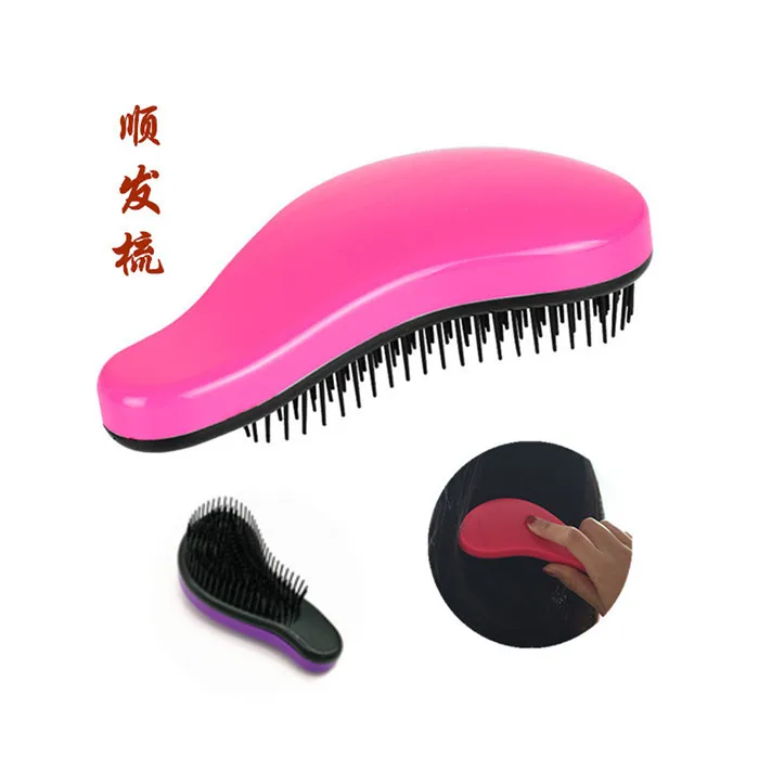 

Небольшая Волшебная Расческа массажная расческа не узел гладкая расческа для волос портативный Расческа с гребнем Женская расческа