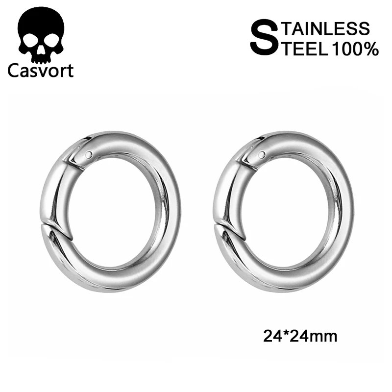 silver 1 Casvort Новое поступление нержавеющая сталь 316 L 4 мм ушные измерители пирсинг тоннели ювелирные изделия для тела 2 шт Лот пара - Окраска металла: silver 1