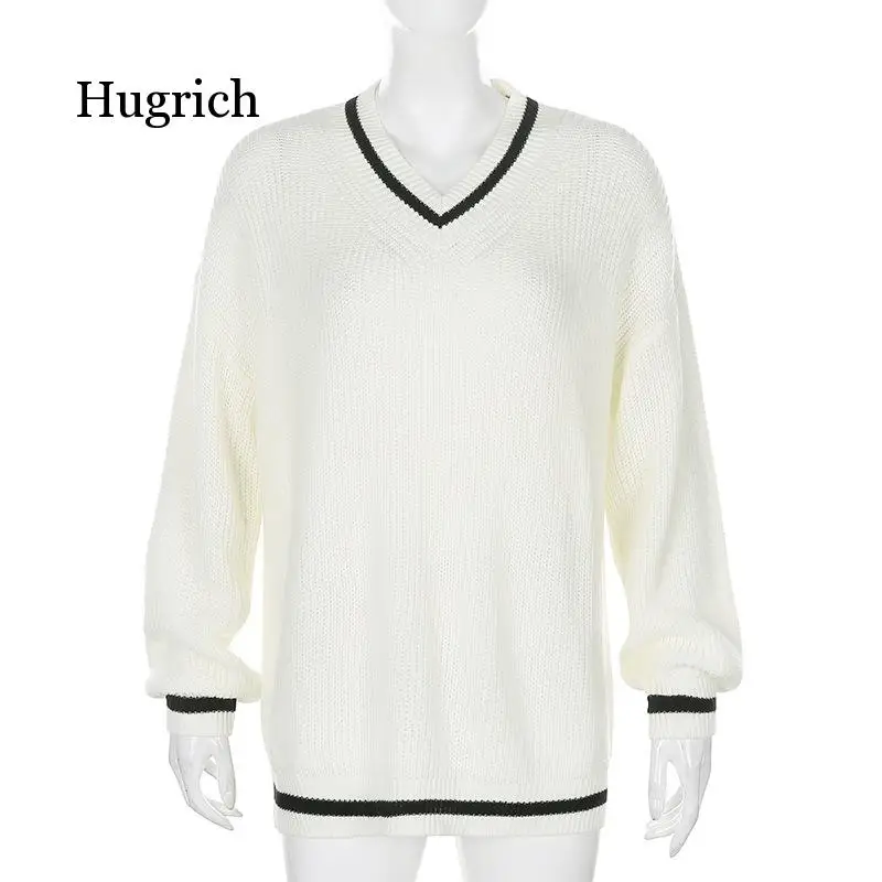 

Winter Women Korean Preppy Style Knitted Basic Sweater Pullover Long Sleeve Beige Casual Sweater Jumpers Tops Outerwear