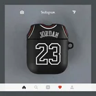 Чехол jordan для Airpods Pro, силиконовый чехол для Airpods, симпатичный чехол, Coque, аксессуары для беспроводных наушников, роскошный чехол с аниме 23