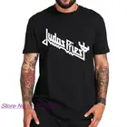 Футболка Judas с изображением браслета священника, мужская летняя одежда из 100% хлопка, европейские размеры