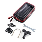 Держатель для телефона GPS, велосипеда, мотоцикла, водонепроницаемый чехол, регулируемый руль, поддержка мобильного телефона, чехол с подставкой и отделениями для карт, сумка для телефона