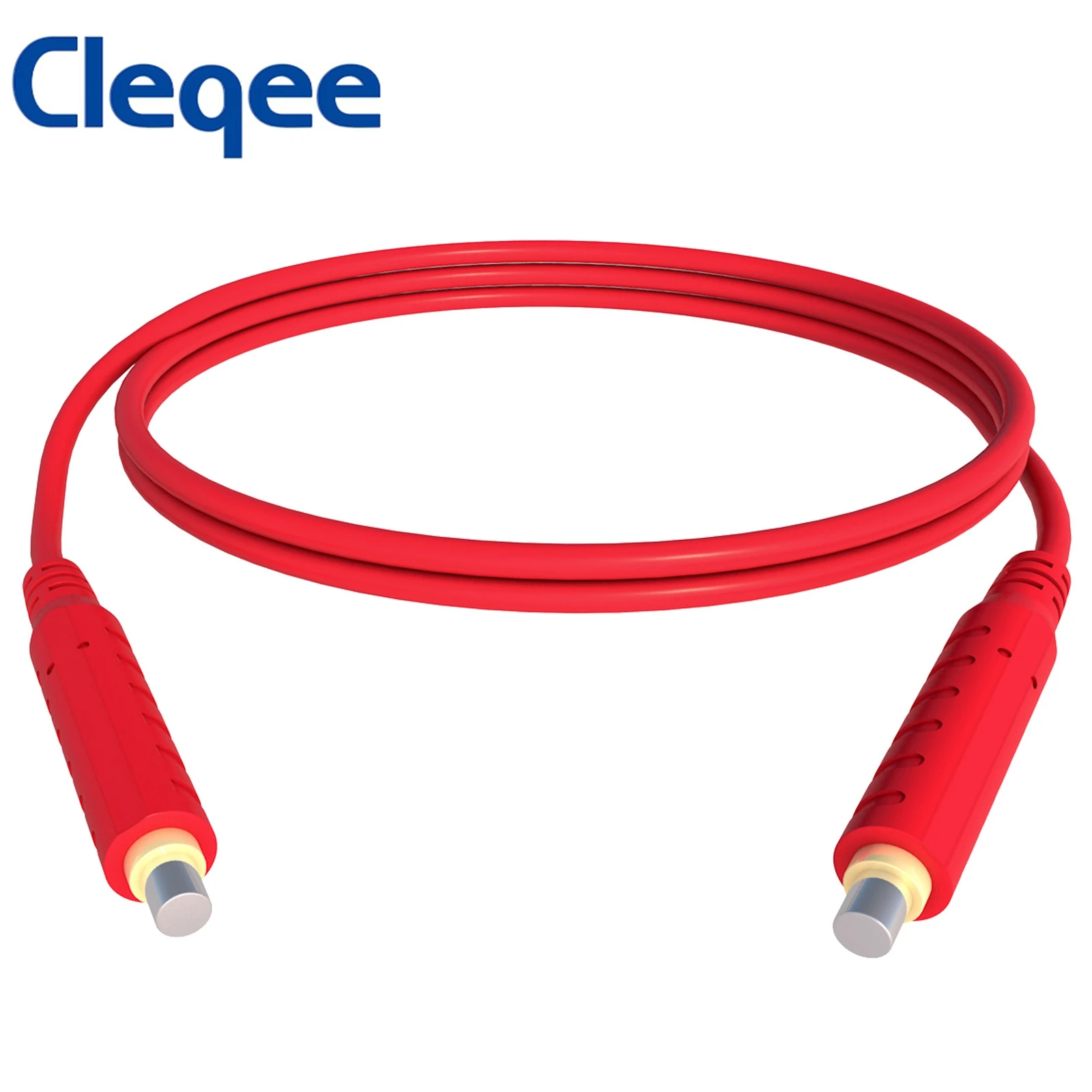 

Магнитные испытательные выводы Cleqee, 1 шт., 30 В переменного тока, 5 А | Магнитный силиконовый соединитель низкого напряжения, 1 м-красный T10005.1