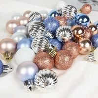 99pcsset glitter christmas tree ball baubles 3cm hang pendant ball xmas party home garden christmas decoration supplies