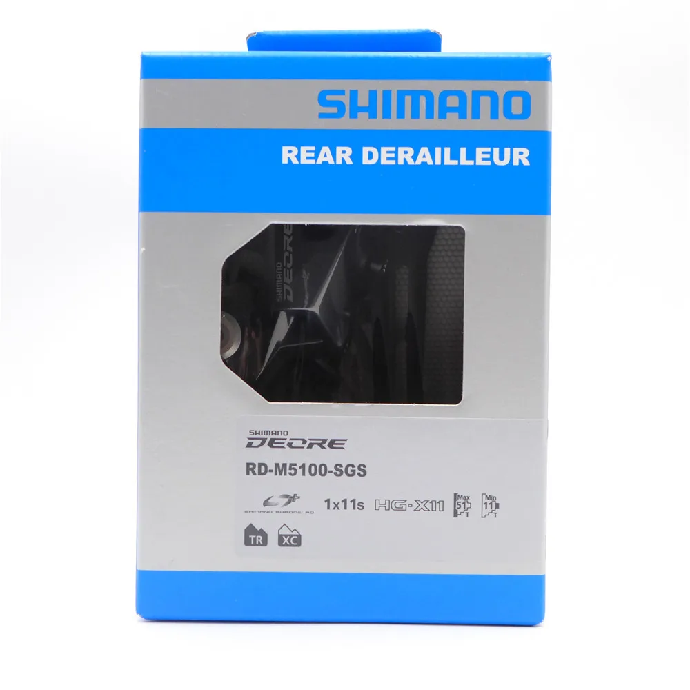 Shimano Deore RD M5100 SGS горный велосипед задний переключатель 11 скоростей|Велосипедный