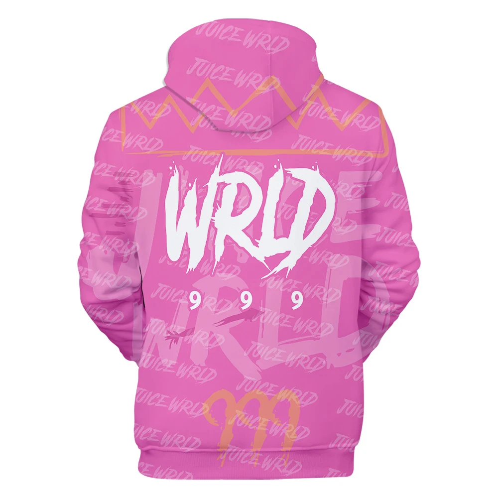 

Rapper juice wrld clothing 3D printed hoodie men and women Cosplay sweatshirt winter fashion jacket sportswear