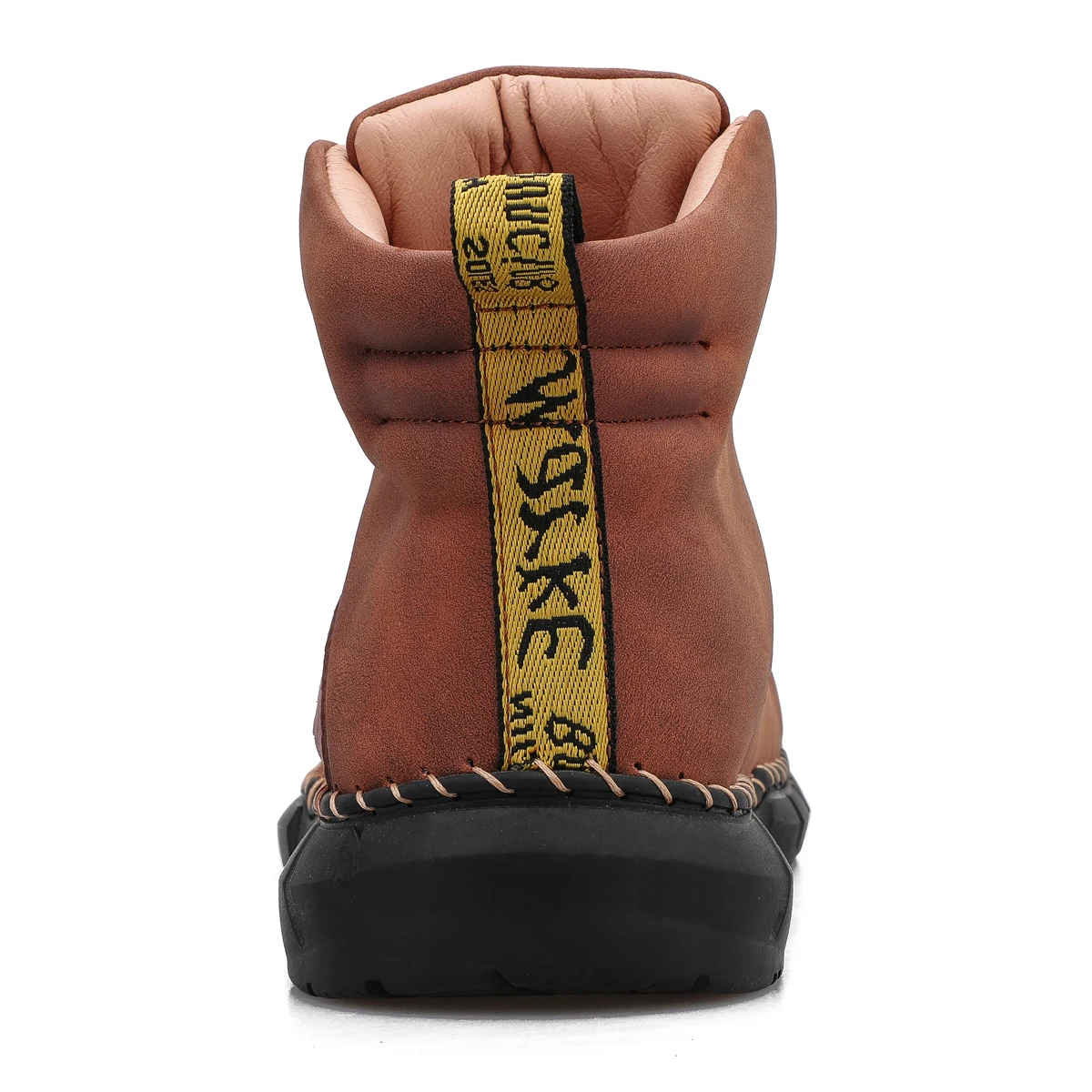 Мужские кожаные кроссовки Ботинки Zapatos De Vestir Hombre Botas Trabajo ручной пошив на открытом
