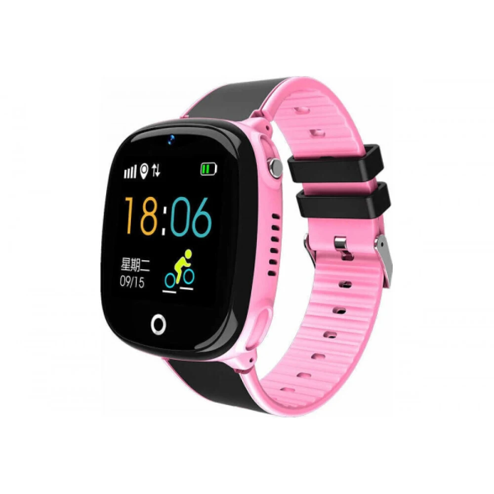 Детские умные часы Smart Baby Watch HW11 розовые/ Наручные розовые / Умные | Электроника