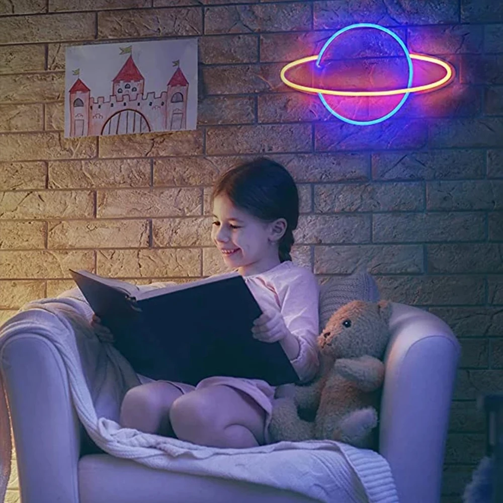 LED Neon Light Living Room Decoration Wall Lamps Sign Bedroom Decor Led lampsindoor lighting led For home | Лампы и освещение
