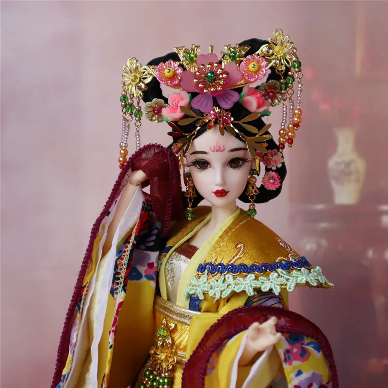 Традиционные китайские куклы ручной работы древняя Коллекционная династия Хань