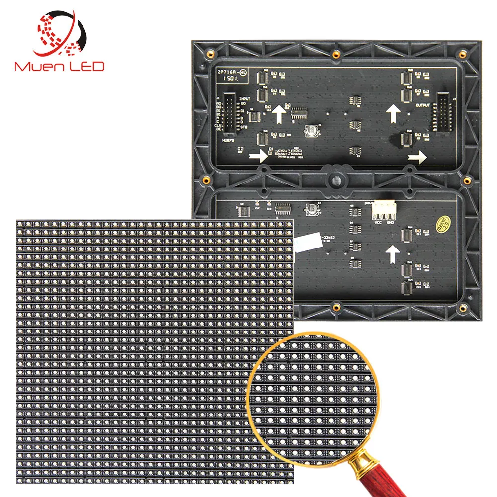 

P6 Indoor SMD LED Display Module 1 / 16Scan 192x192mm