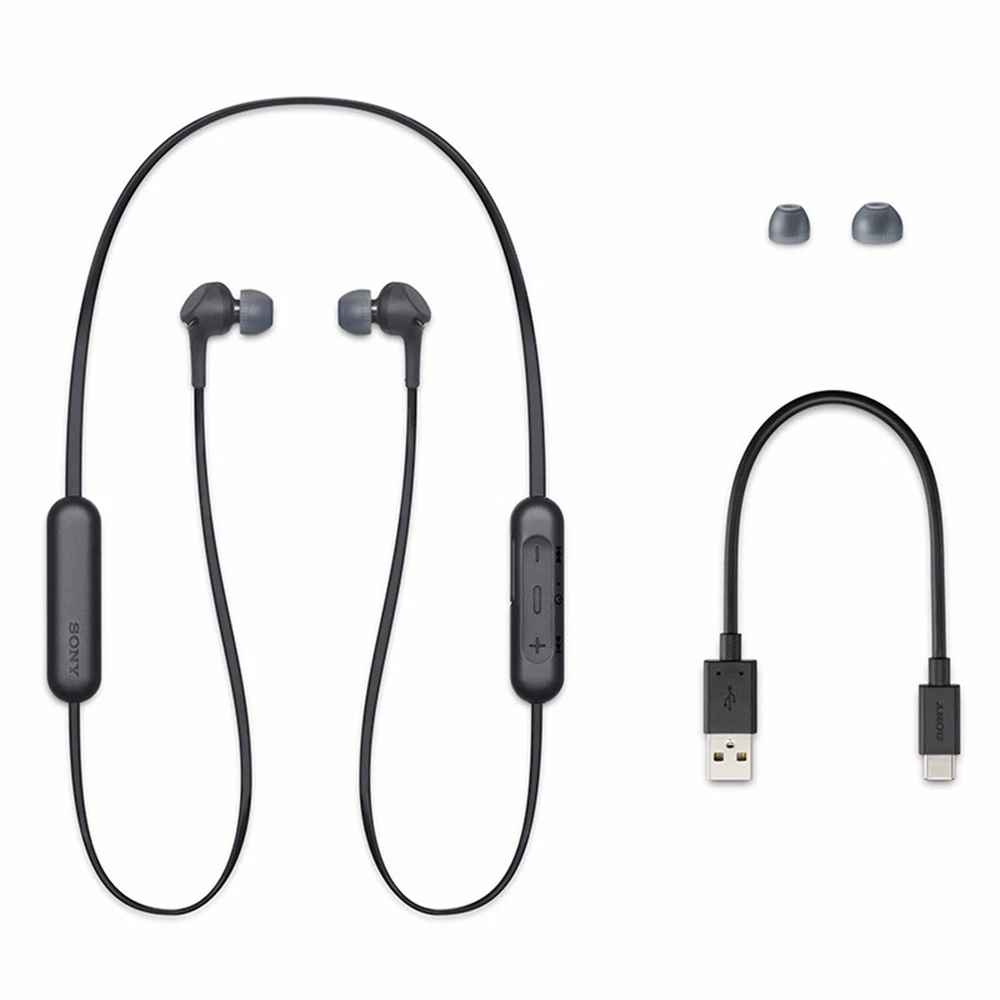 Беспроводные стереонаушники SONY WI-XB400 с Bluetooth 5 0 спортивные наушники Hi-Fi гарнитура