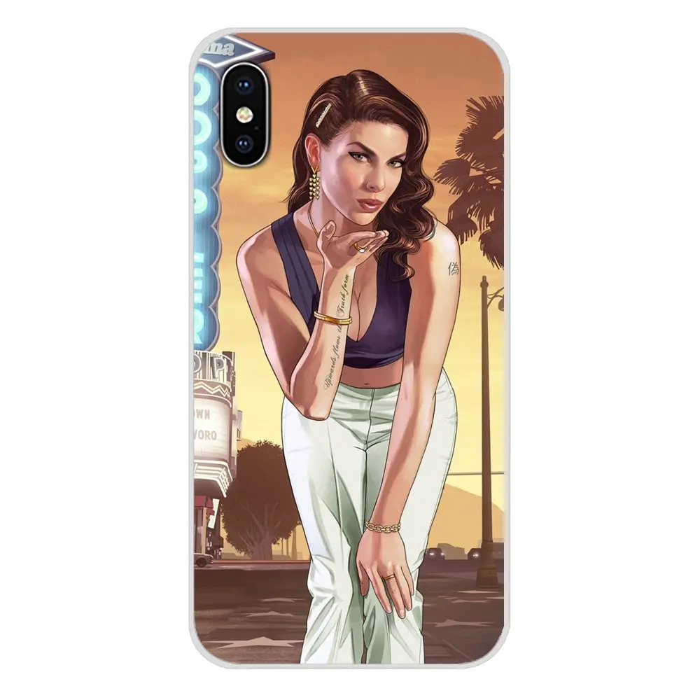 San Andreas GTA Grand Theft Auto 5 для Motorola Moto X4 E4 E5 G5 G5S G6 Z Z2 Z3 G G2 G3 C Play Plus мягкие прозрачные чехлы |