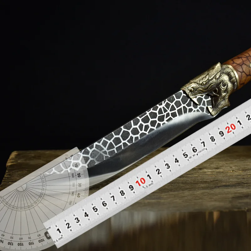 

Little Cook Handmade Kitchen Chef Knife Fixed Blade Sharp Meat Sashimi Knives Chinese Cleaver Vegetable Cutter Cooking Tool