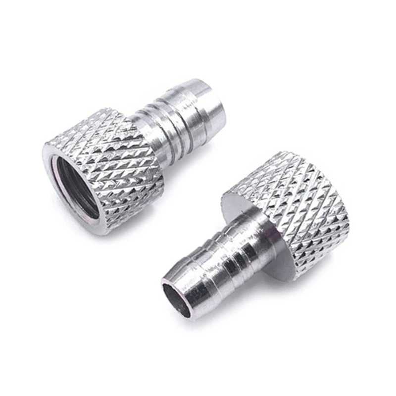 

High-quality Water-cooling Pipe Joints Quick Stop Tower Hoses To Hard Pipes Convenient Conversion Head Internal Thread G1/4