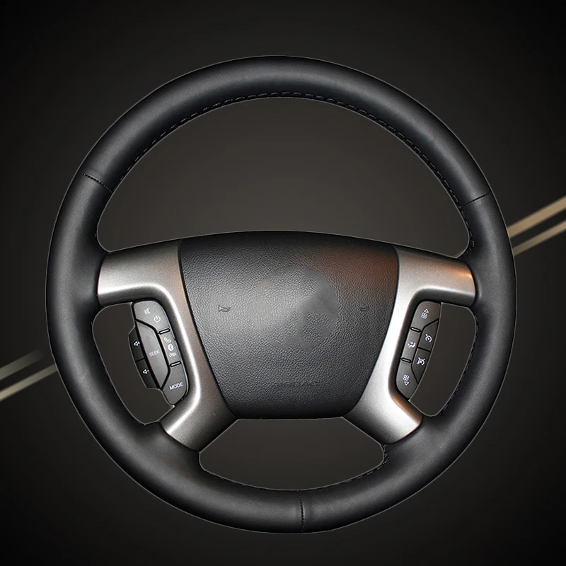 Оплетка на руль автомобиля для Chevrolet Captiva 2007-2014 Silverado GMC Sierra 2007-2013 Daewoo Winstorm