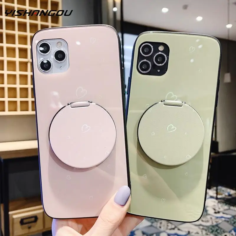 Простые чехлы для телефонов iPhone 11 Pro SE 2 2020 X XR XS MAX 10 8 7 6 6S Plus роскошный чехол из