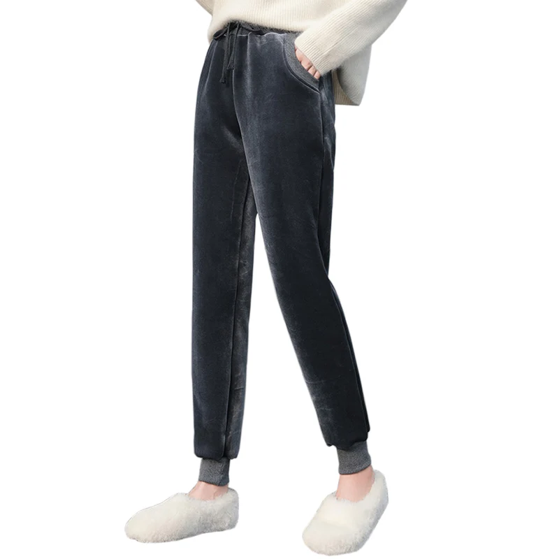 

Autumn Winter Harem Warm Pants Women fashion Thicken Cashmere Pants Casual Women Loose Winter Trousers S-XXL