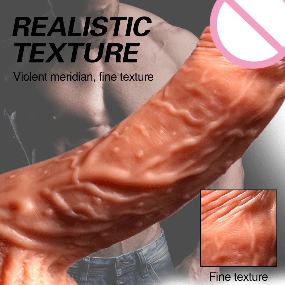 Реалистичный фаллоимитатор вибратор с электрическим подогревом большой пенис