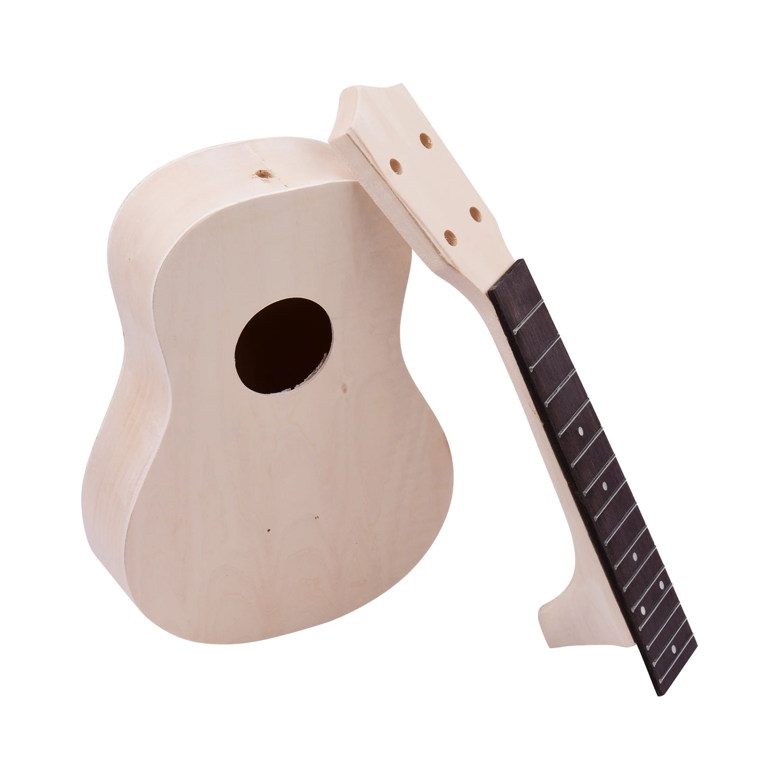 21 дюймов недостроенный DIY миниатюрная гитара укулеле-сопрано фирмы укулеле