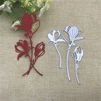 3pcs flower decoration metal cutting dies for diy scrapbooking album paper cards decorative crafts embossing die cuts