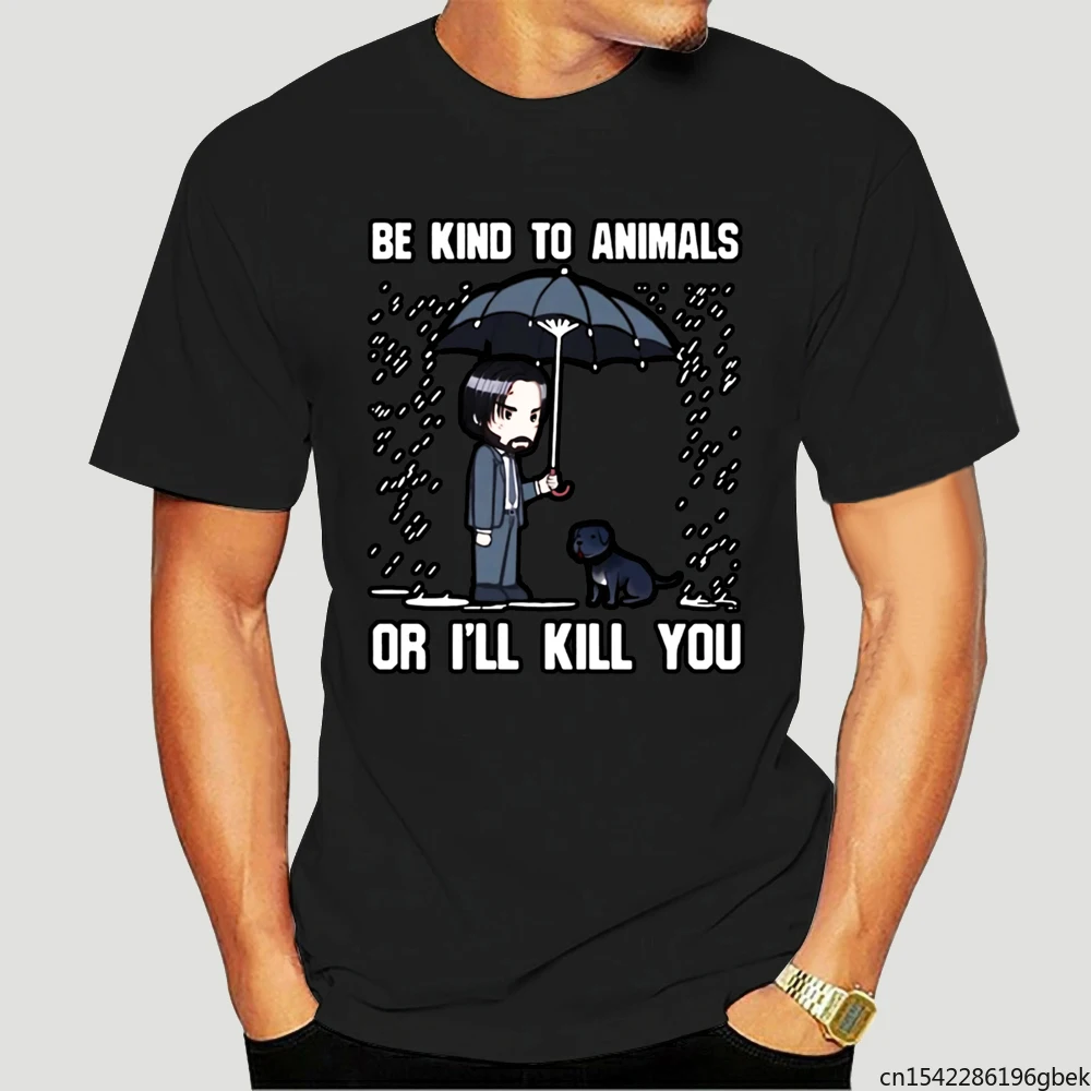 

Be Kind To Animal or I'll Klll You Noverly Men's T-Shirt