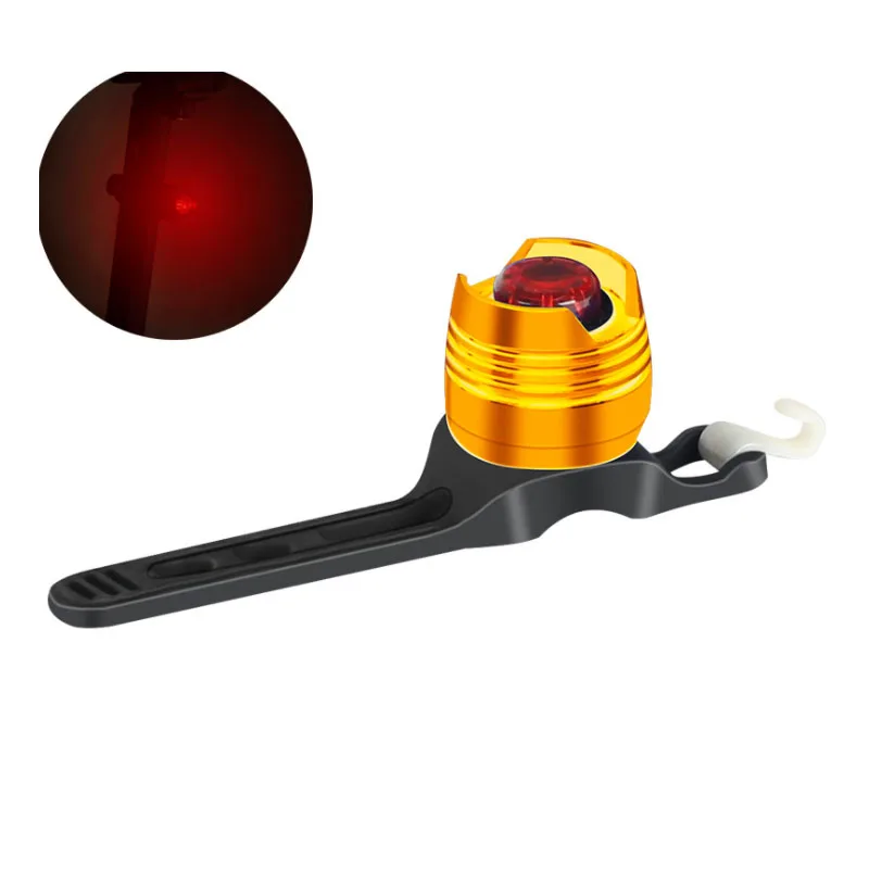 2pcs lot Предупреждение задний светильник-вспышка для Xiaomi Mijia M365, Электрический ночной велосипедный безопасный декоративный светильник, запчасти для скутера - Цвет: 2pcs lot