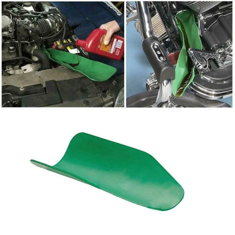 

Oil Guide Plate Industrial Equipment Accessory Flexible Draining Funnel Oil Guide Tool Draining Tools Easy To Clean Oil Draining