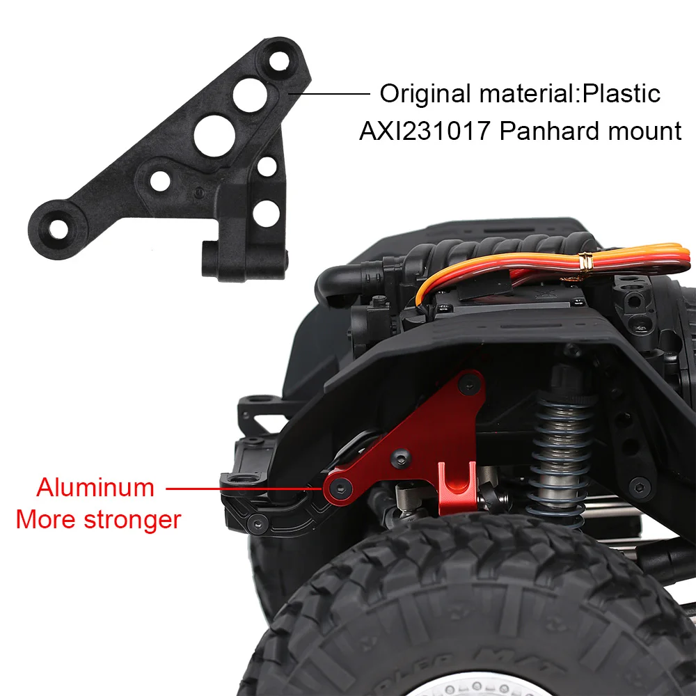Алюминиевое Крепление INJORA CNC Panhard для 1:10 RC Crawler AXAIL SCX10 III AXI03007 AXI231017 обновленные