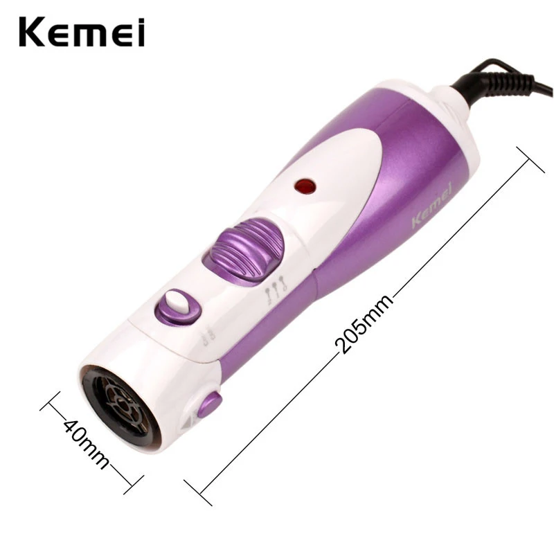 Многофункциональный фен для волос Kemei 7 в 1 профессиональный щетка с сушильщиком
