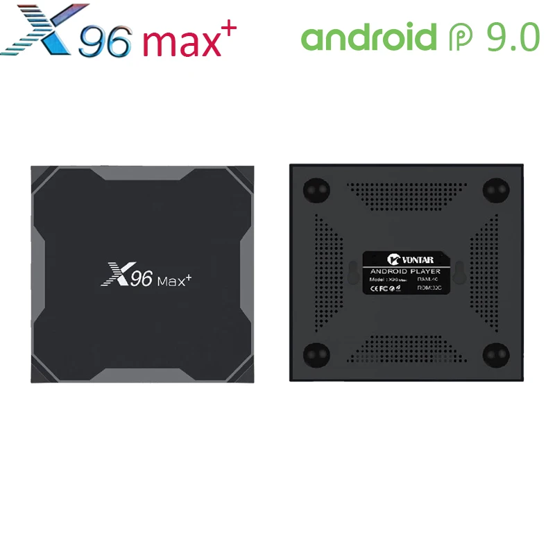 ТВ приставка X96 MAX Plus Android 9 0 Amlogic S905X3 1000 м X3 2 4 ГГц Wi Fi поддержка Smart TV|ТВ-приставки и