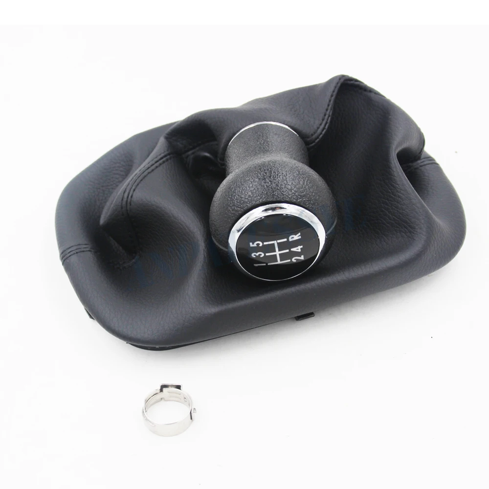 

Shift lever ball head Black Dust Cover Boot 5 Speed Gear Shift Knob for VW PASSAT 3BD 711 113E 3BD 711 113 E 3BD711113E