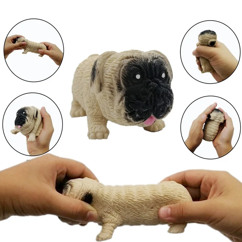 

Сжимаемые собаки аниме фиджет игрушки креативная мягкая имитация декомпрессионная Игрушка антистресс рука для детей Рождественский подар...