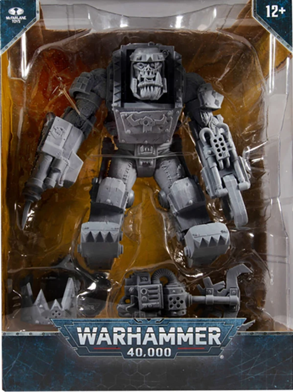 Ere We Go McFarlane Warhammer 40000 Ork Gunner бензопила человек коллекция экшн-фигурки модели