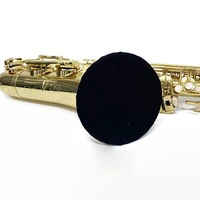 2pcsset versatile saxophone bell cover with elastic band drawstring breathable saxophone cap double layers for alto