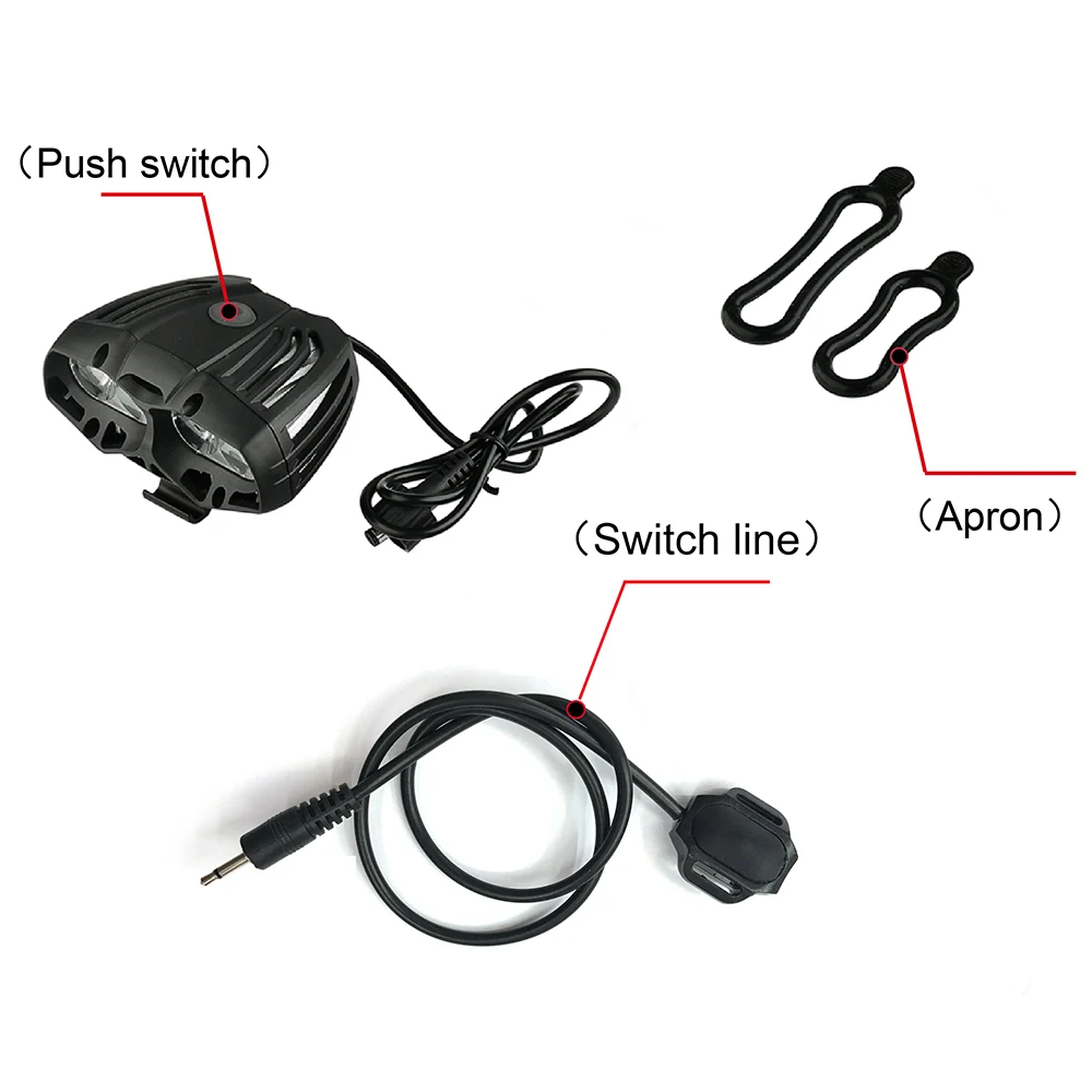 Светодиодный передний светильник для велосипеда спорта на открытом воздухе