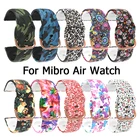 Сменный ремешок для Mibro Air, браслет для часов Xiaomi Mibro, цветной браслет, силиконовый женский ремешок, петля, аксессуары для часов